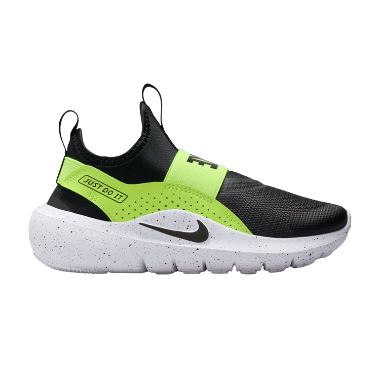 Nike Flex Runner 4 Black Volt White (PS)