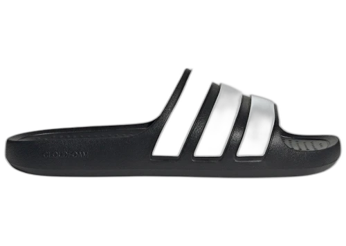 adidas Adilette Flow Slides Black White