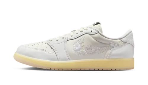 Jordan 1 Retro Low OG Rabbit Floral Swoosh