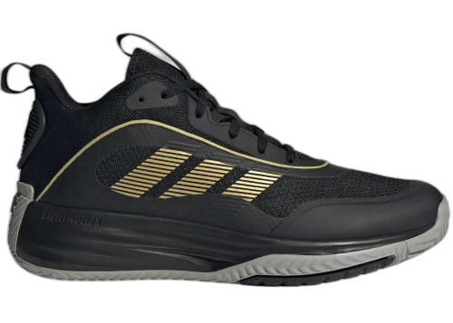 adidas Own The Game 3 Core Black Gold Metallic Mgh Solid Grey