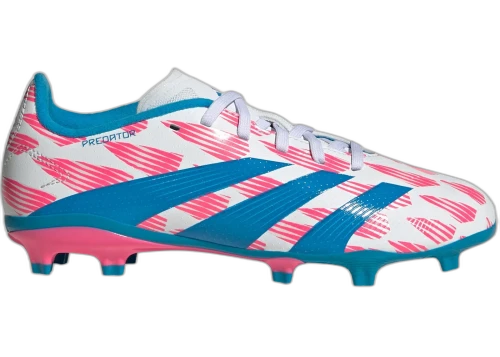 adidas Predator League FG Cloud White Solar Blue Solar Pink (GS)