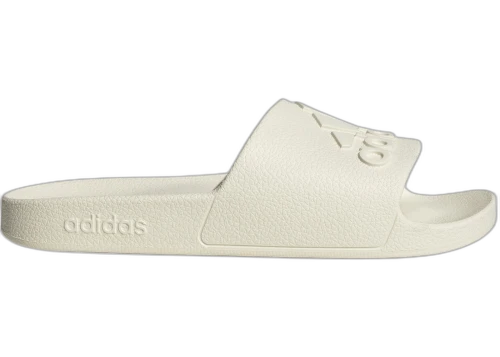 adidas Adilette Aqua Slides Off White