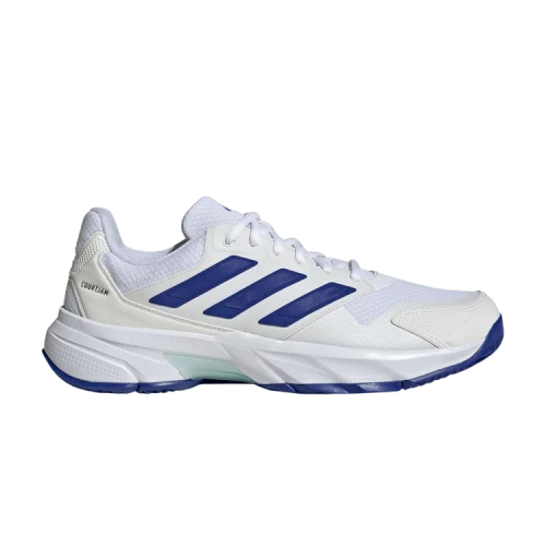 adidas Courtjam Control 3 Cloud White Lucid Blue Semi Flash Aqua