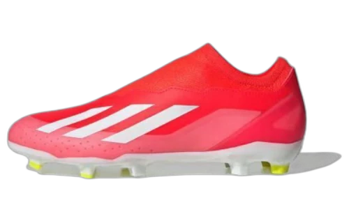 adidas Crazyfast League Laceless FG Solar Red Cloud White Team Solar Yellow