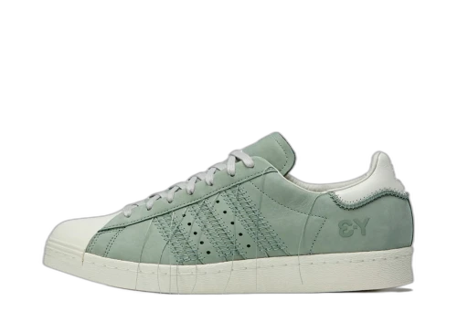 adidas Y-3 Superstar Silver Green Off White Light Brown