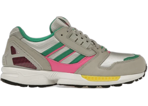 adidas ZX 8000 Grey Court Green Screaming Pink