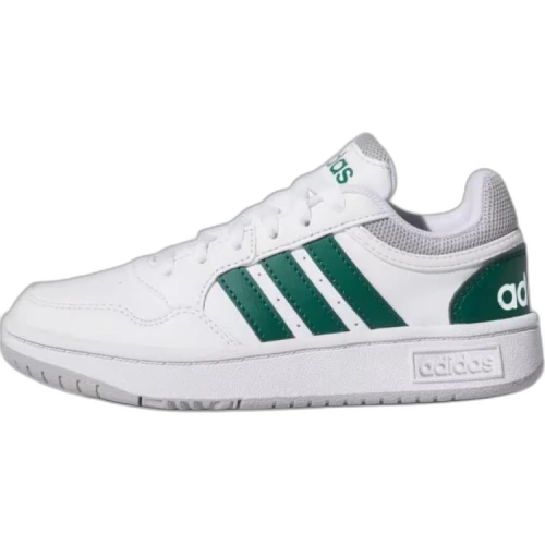 adidas Hoops Cloud White Collegiate Green Grey Two (GS)