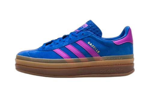 adidas Gazelle Bold Bold Blue Lucid Pink (Women's)