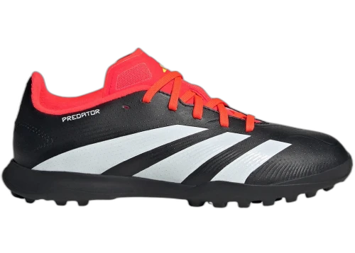 adidas Predator 24 League Turf Core Black Cloud White Solar Red (GS)