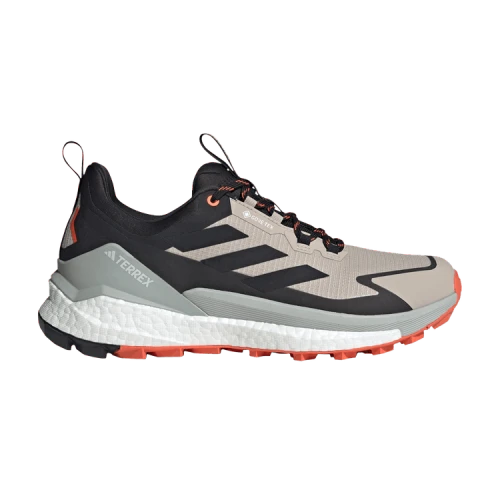adidas Terrex Free Hiker 2.0 Low Gore-Tex Wonder Beige Core Black Semi Impact Orange