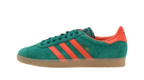 adidas Gazelle Collegiate Green Preloved Red