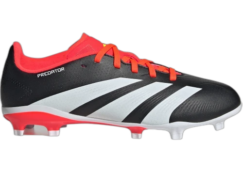 adidas Predator 24 League FG Core Black Cloud White Solar Red (GS)
