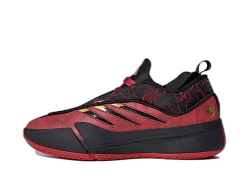 adidas Dame 9 Bape Black Red