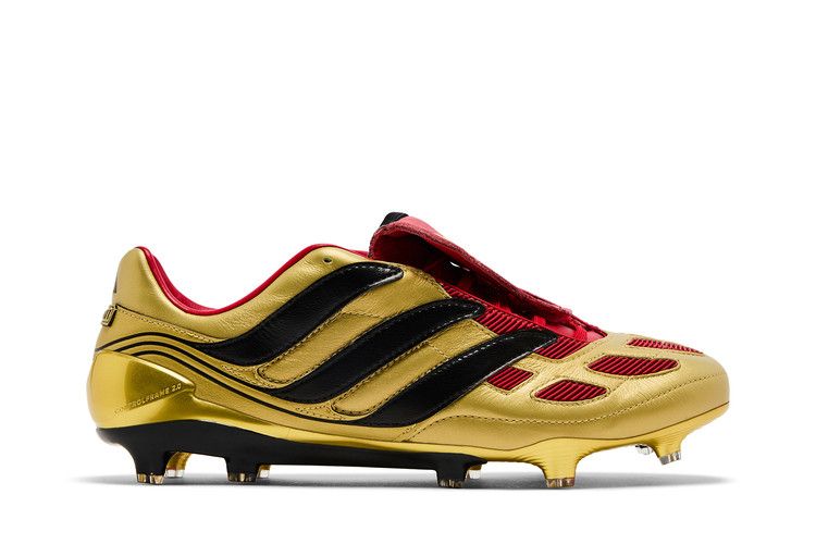 adidas Predator Precision FG Zinedine Zidane Gold Metallic Made in Germany