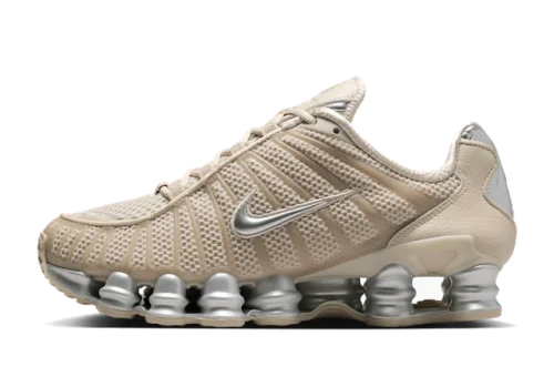 Nike Shox TL Cream Metallic Silver (Women's)