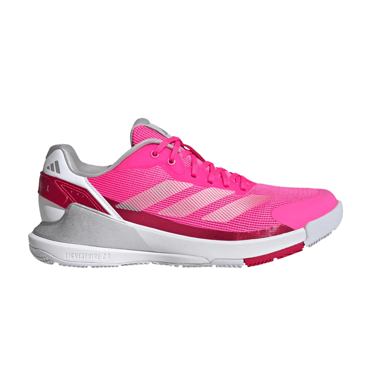 adidas Crazyquick Lightstrike Padel Lucid Pink Silver Metallic Lucid Red (Women's)
