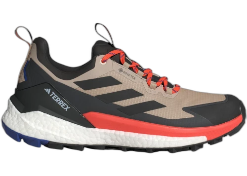 adidas Terrex Free Hiker 2.0 Low Gore-Tex Wonder Beige Black Semi Impact Orange