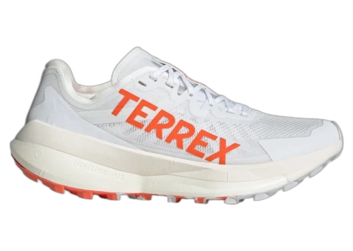 adidas Terrex Agravic Speed Trail Cloud White Impact Orange Dash Grey (Women's)
