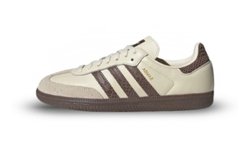 adidas Samba OG Cream Earth Strata Maroon (Women's)