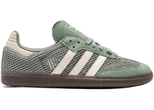 adidas Samba OG Silver Green Wonder White Gold (Women's)