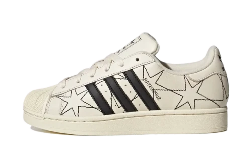adidas Superstar II Cream White Black Stars (Women's)