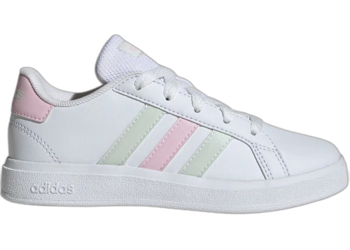 adidas Grand Court Cloud White Crystal Jade Clear Pink (GS)