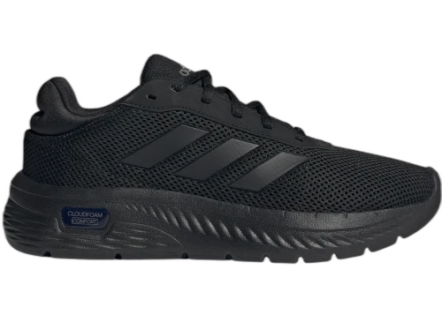 adidas Cloudfoam Comfy Core Black Iron Metallic (Women's)