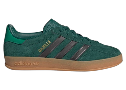 adidas Gazelle Indoor Collegiate Green Aurora Coffee (GS)