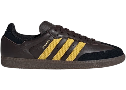 adidas Samba OG Aurora Coffee EQT Yellow