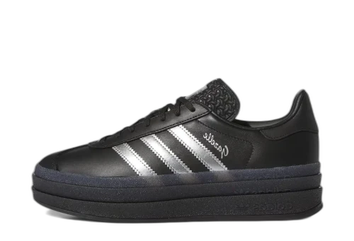 adidas Gazelle Bold Pride Pabllo Vittar Core Black Silver Metallic Lucid Pink (Women's)