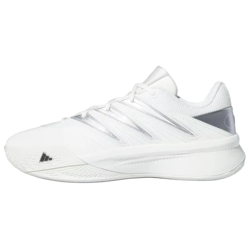 adidas Dame Certified 3 Low Core White Core Black Silver Metallic