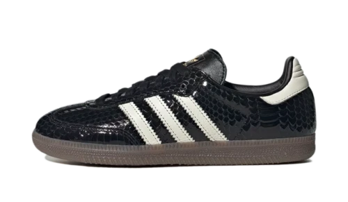 adidas Samba Patent Snakeskin Black Off White (Women's)