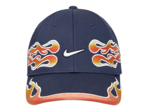 Nike Club Semi-Structured OG Flame Cap Midnight Navy