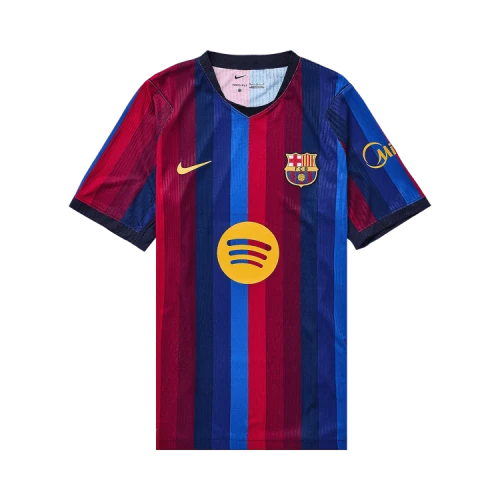 Nike FC Barcelona 2026/27 Stadium Home Dri-FIT Soccer Replica Jersey Deep Garnet/Blue Void/Blackened Blue/Mineral Yellow
