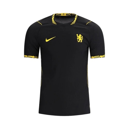 Nike x Chelsea FC 2026/27 Stadium Away Dri-FIT Replica Jersey 'Black Midwest Gold'