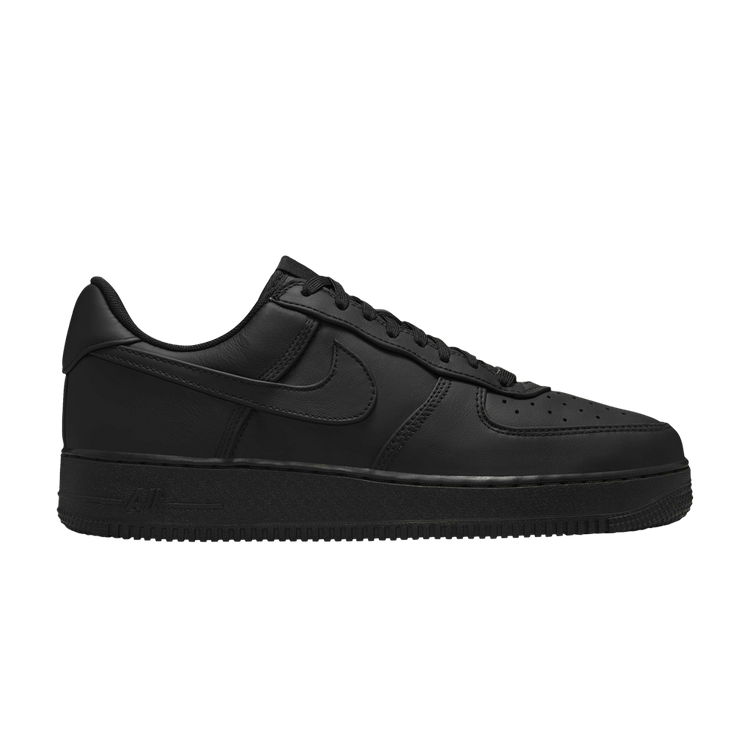 Nike Air Force 1 Low Retro Premium Triple Black Badgeless