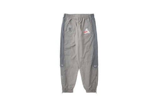 Palace x Nike England Solo Swoosh Track Pants Pewter Grey/Cool Grey/Bright Crimson