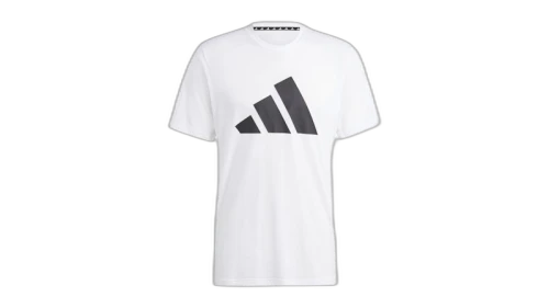 adidas Train Essentials Feelready Logo Tee White Black