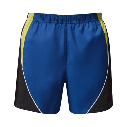 Air Jordan 5" Woven Shorts 'Old Royal/Black/Yellow Pulse'