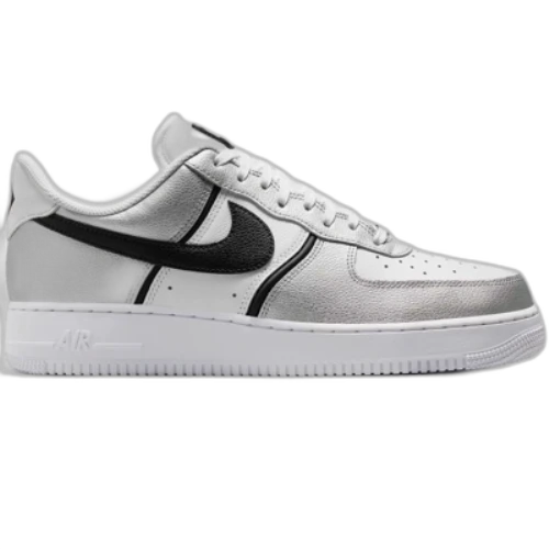 Nike Air Force 1 Low '07 LV8 Metallic Silver White Black