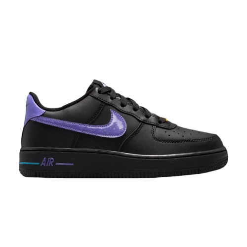 Nike Air Force 1 Low Black Multi-Color (GS)