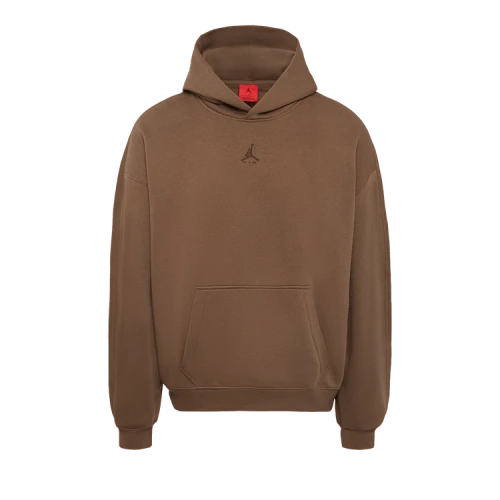Air Jordan Brooklyn Oversized Fleece Pullover Hoodie 'Palomino/Dark Cinder'