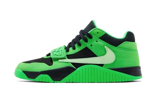 Jordan CJ1 T-Rexx Travis Scott Green Spark