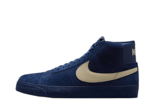Nike SB Zoom Blazer Mid Coastal Blue Pale Yellow