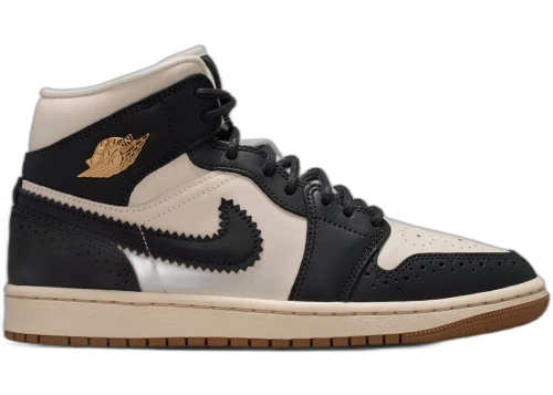 Jordan 1 Mid SE Off Noir Chalk (Women's)