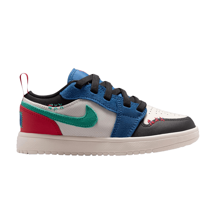 Jordan 1 Low ALT SE True Blue Red Kinetic Green (PS)