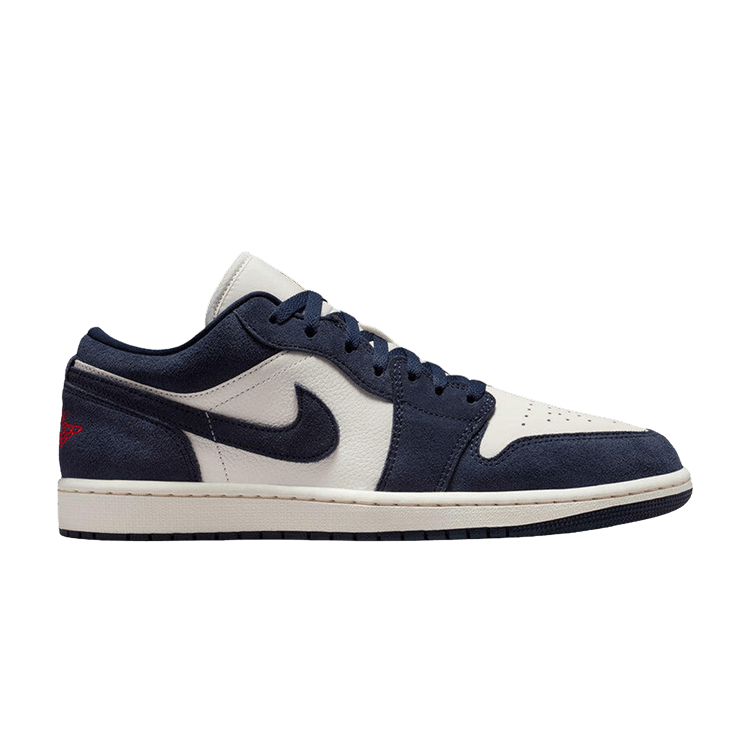 Jordan 1 Low SE Obsidian Suede