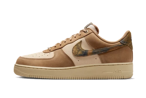 Nike Air Force 1 Low '07 Realtree Rattan Rocky Tan Seal Brown Camo