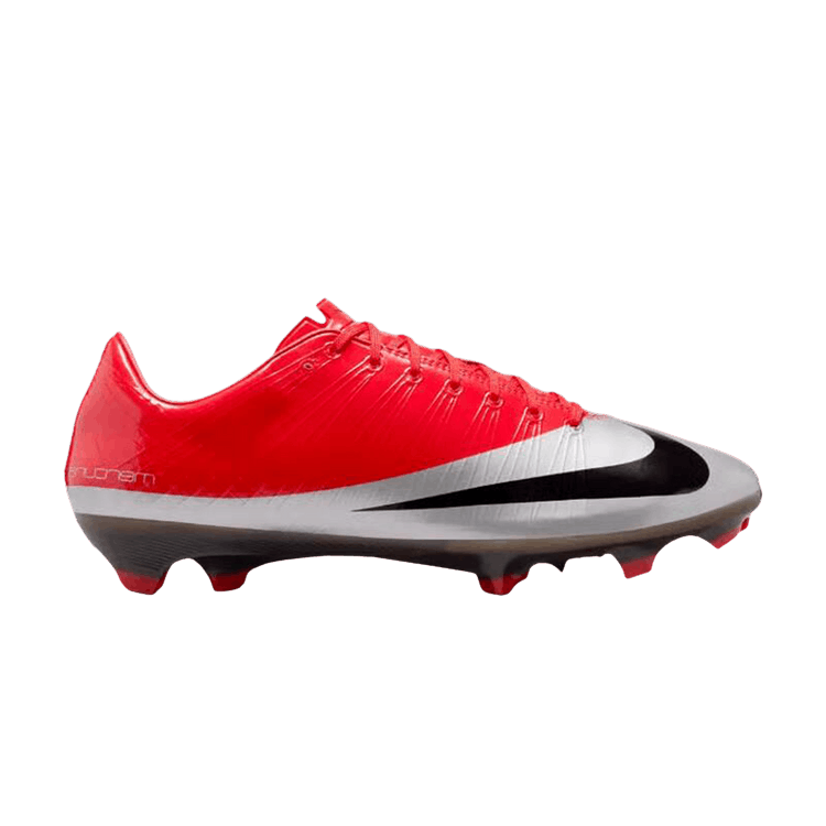Nike Zoom Mercurial Vapor Superfly 1 RGN FG SE CR7 Max Orange Metallic Silver