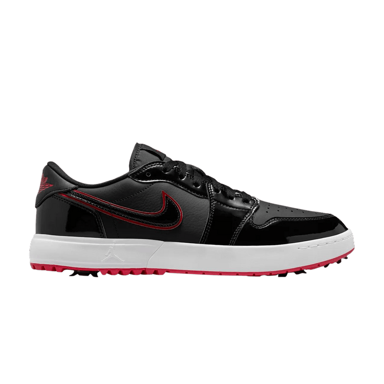 Jordan 1 Retro Low Golf Bred Black Patent